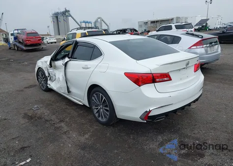 2018 Acura Tlx Advance Pkg from USA, damaged, VIN 19UUB2F78JA003883